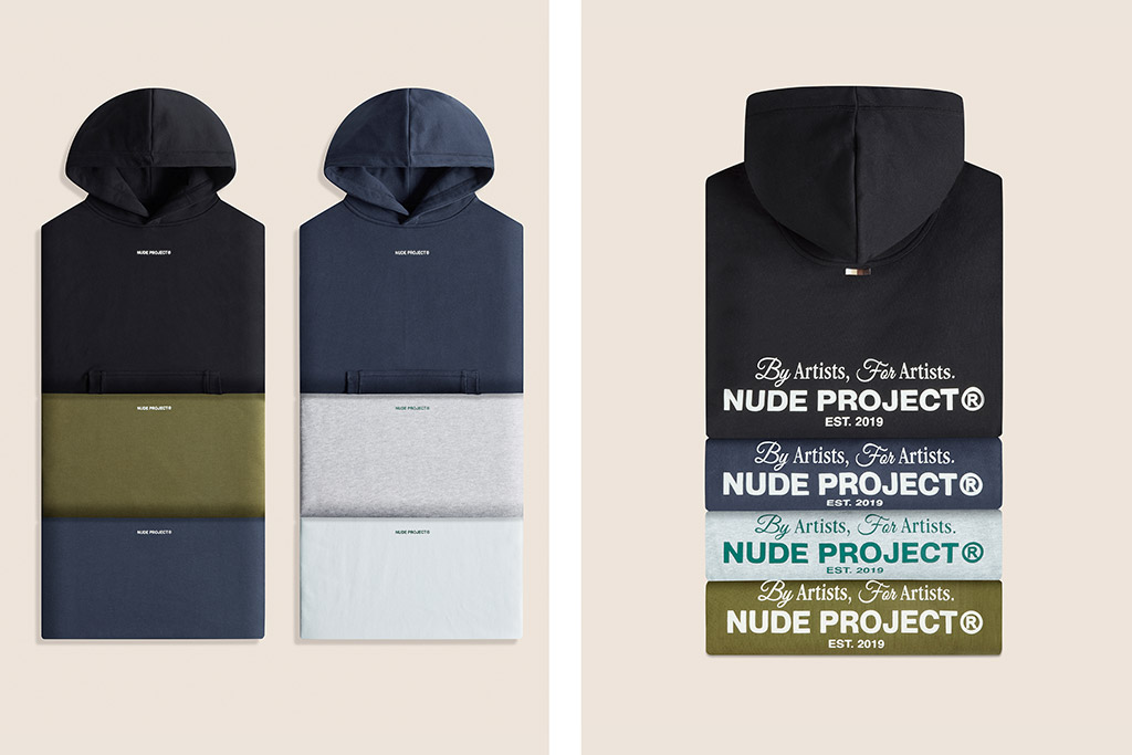 Bodegones de ropa para Nude Project